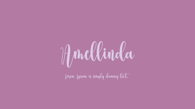 Amellinda Font