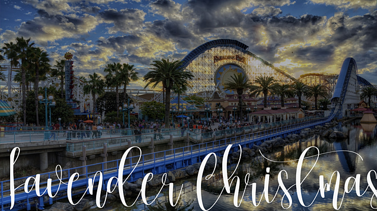 Lavender Christmas Font