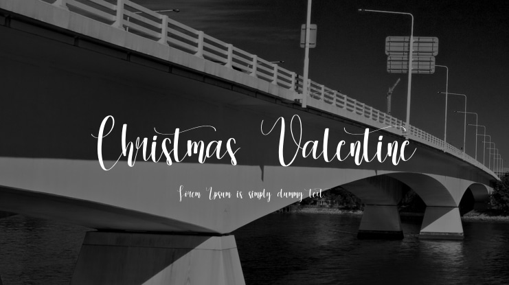 Christmas Valentine Font