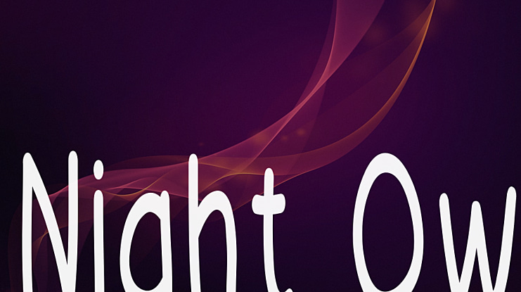 Night Owl Font