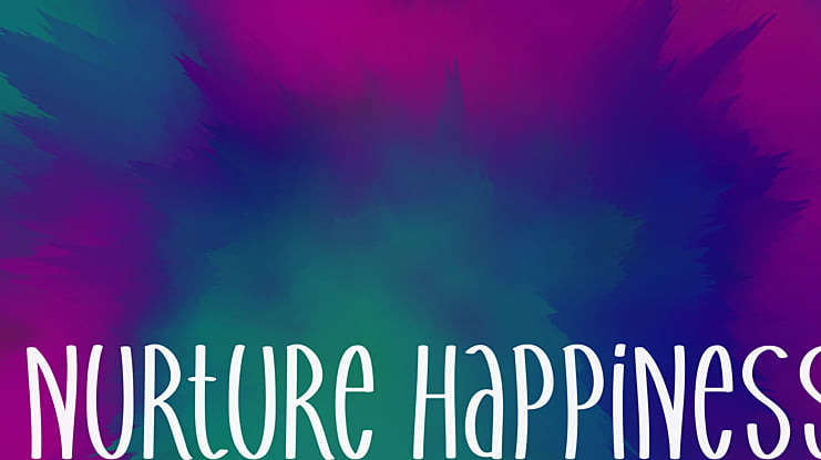 Nurture Happiness Font