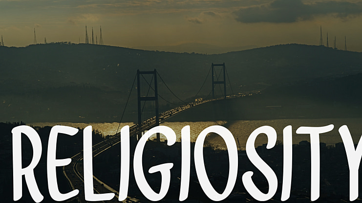 Religiosity Font