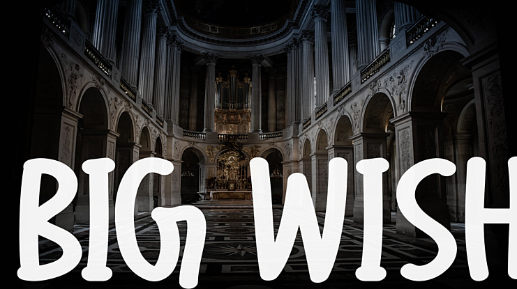 Big Wish Font