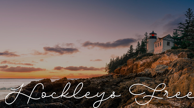 Hockleys Free Font