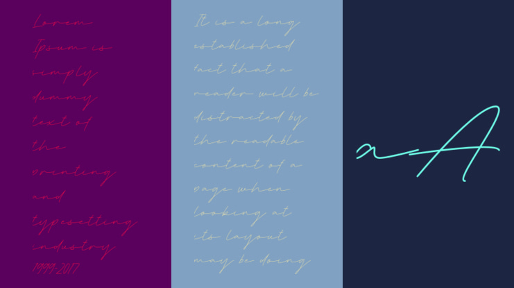 Deluna Signature Font