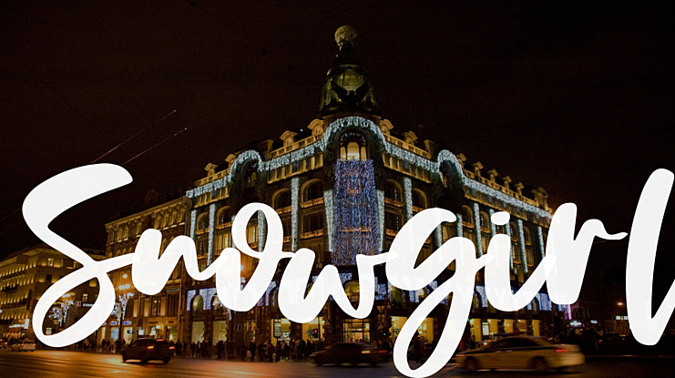 Snowgirl Font