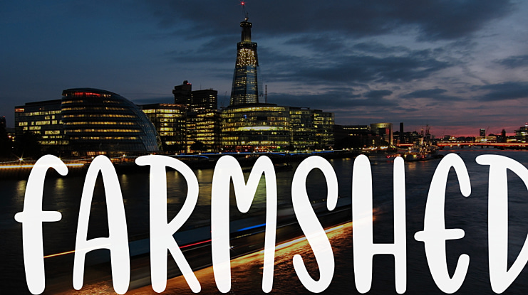FARMSHED Font