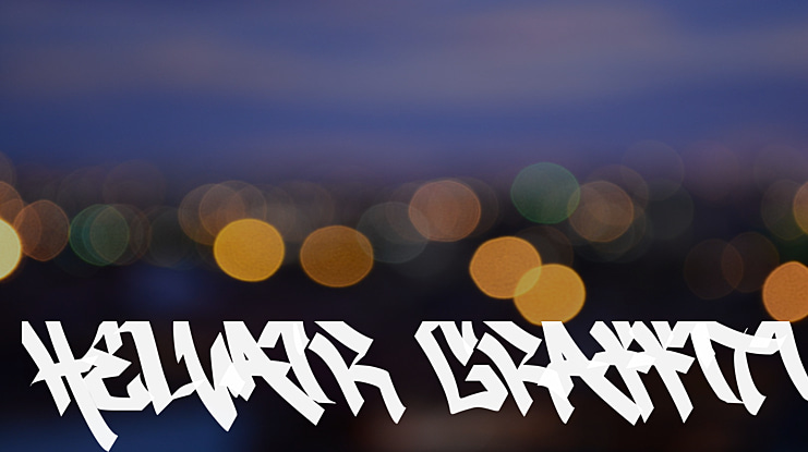 Helvair Graffiti Font