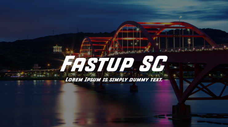 Fastup SC Font Family