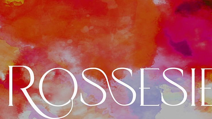 Rossesie Font