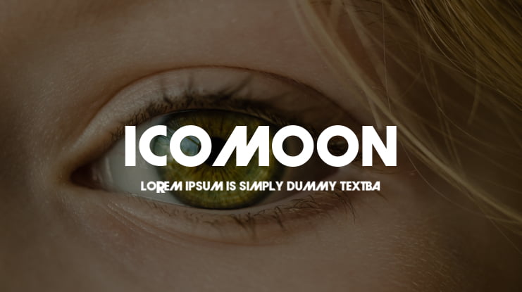 icomoon Font