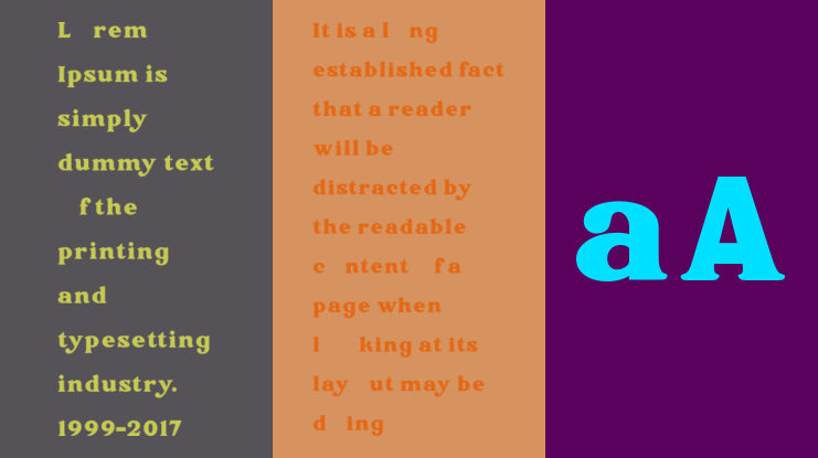 The mietlor free version Font