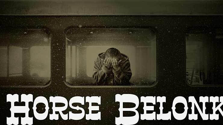 Horse Belonk Font