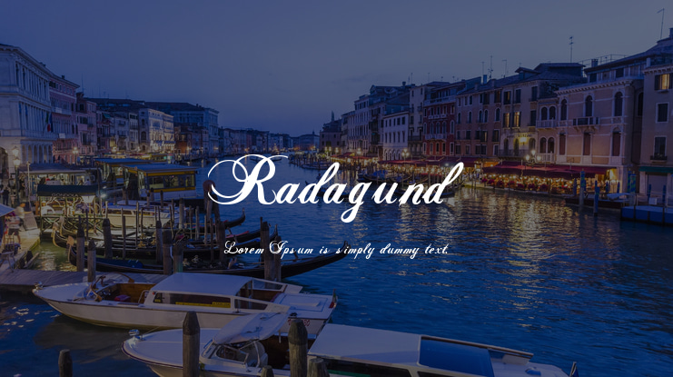 Radagund Font