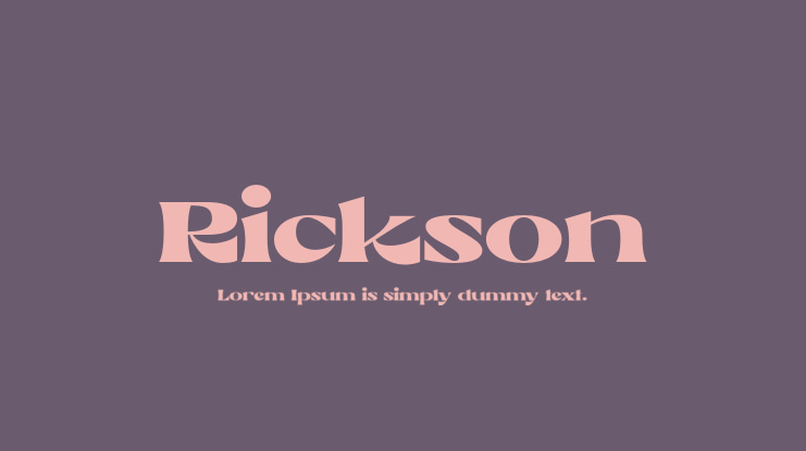 Rickson Font