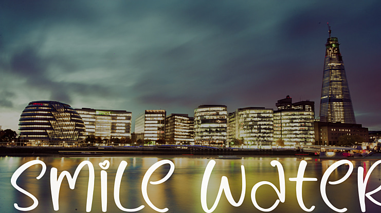 Smile Water Font