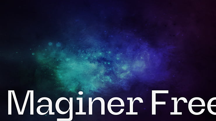 Maginer Free Font