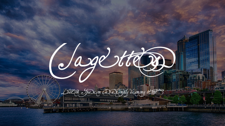 Tagettes Font Family