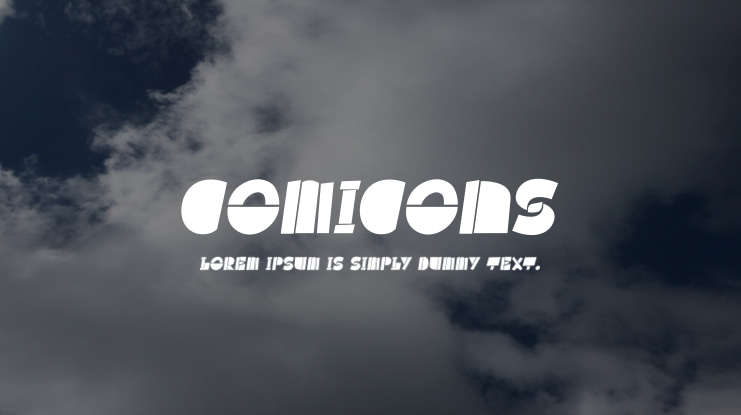 Comicons Font