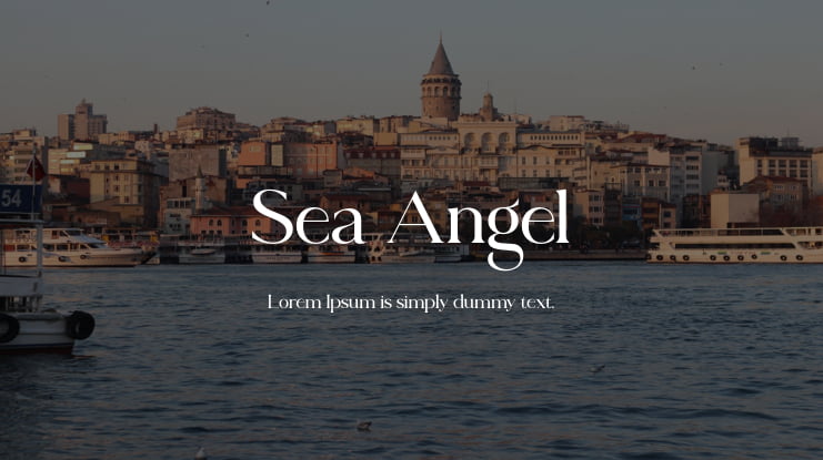 Sea Angel Font Family