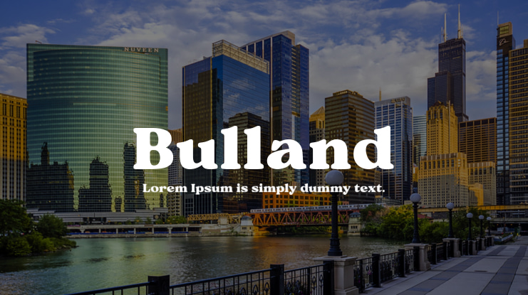 Bulland Font
