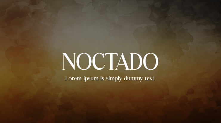 NOCTADO Font