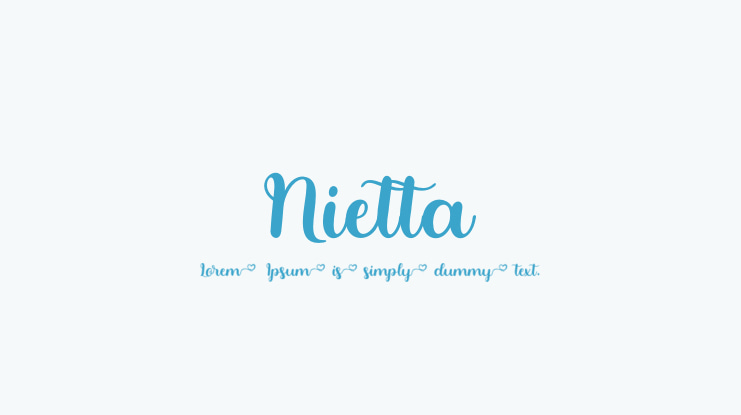 Nietta Font