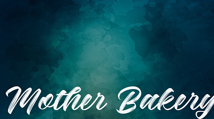 Mother Bakery Font