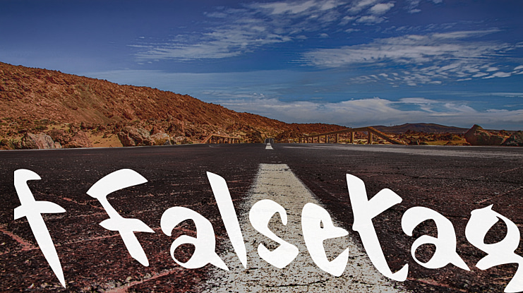 f Falsetag Font