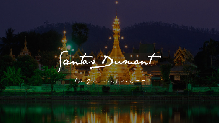 Santos Dumont Font