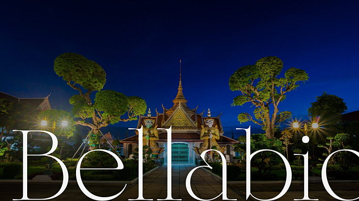 Bellabio Font