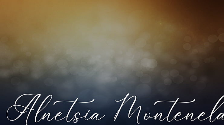 Alnetsia Montenela Font