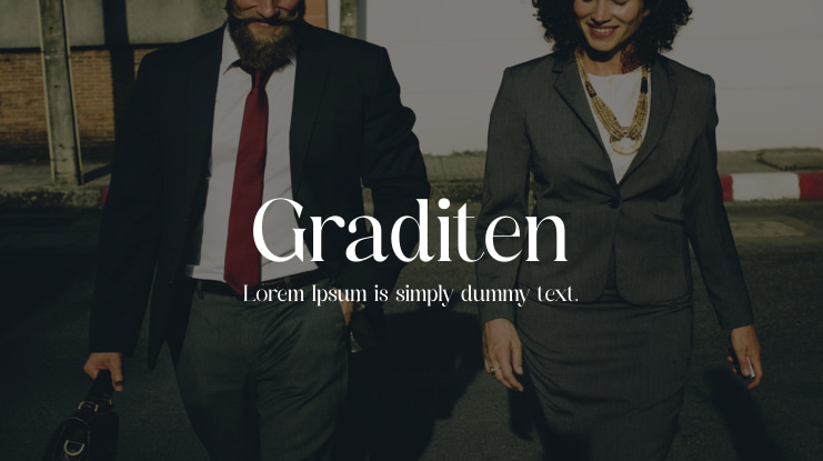 Graditen Font