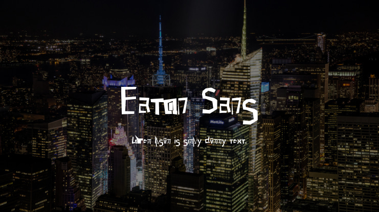 Eaton Sans Font