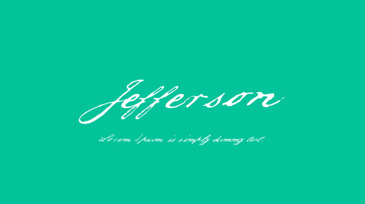 Jefferson Font