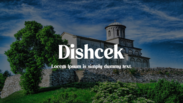 Dishcek Font
