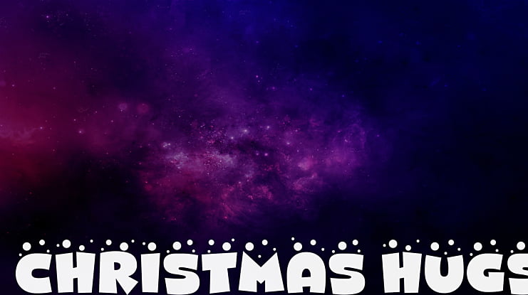 CHRISTMAS HUGS Font Family