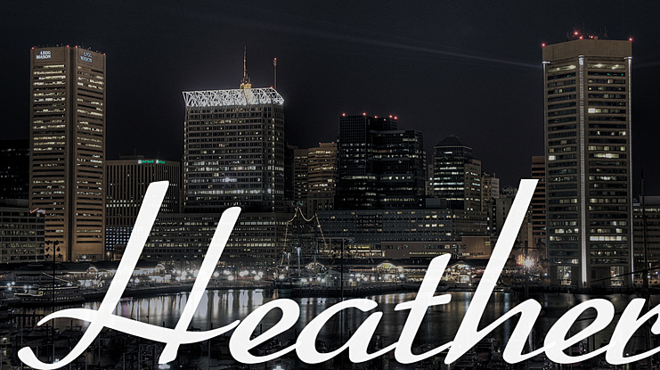 Heather Font