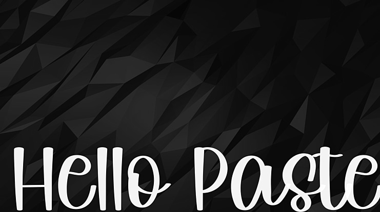 Hello Pastel Font
