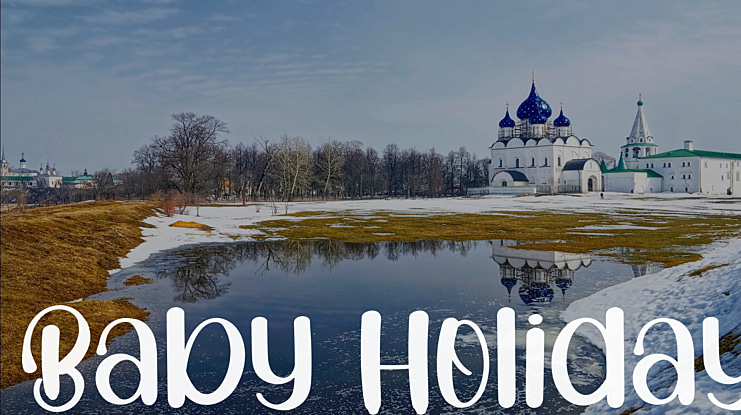 Baby Holiday Font