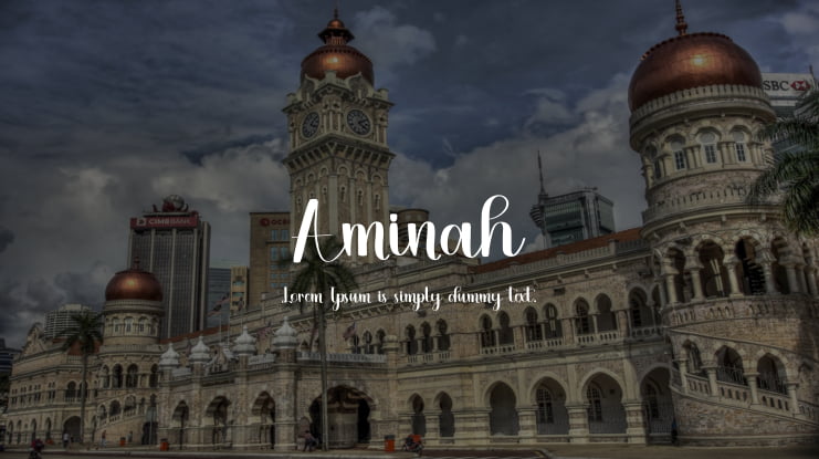 Aminah Font