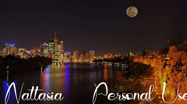 Nattasia - Personal Use Font