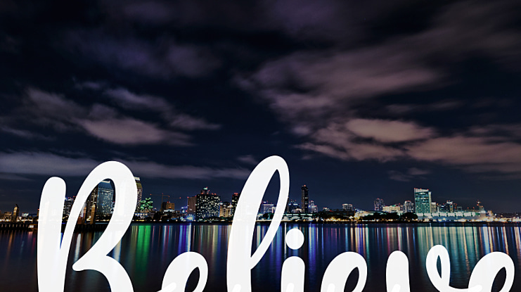 Believe Font