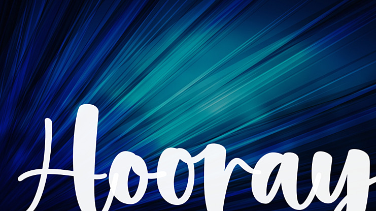 Hooray Font