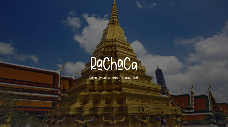 Rachaca Font Family