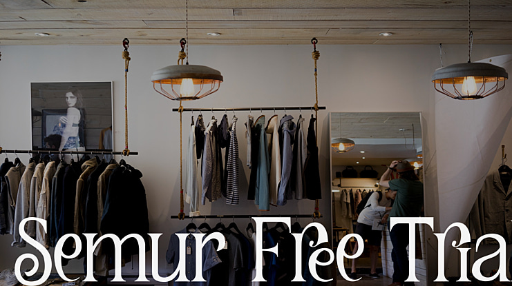 Semur Free Trial Font