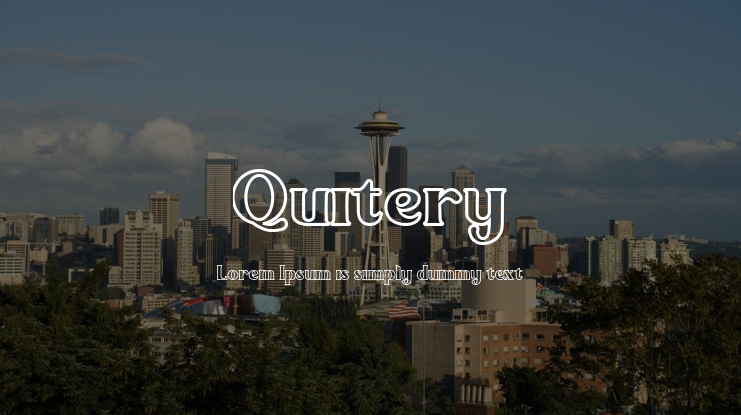 Quitery Font Family