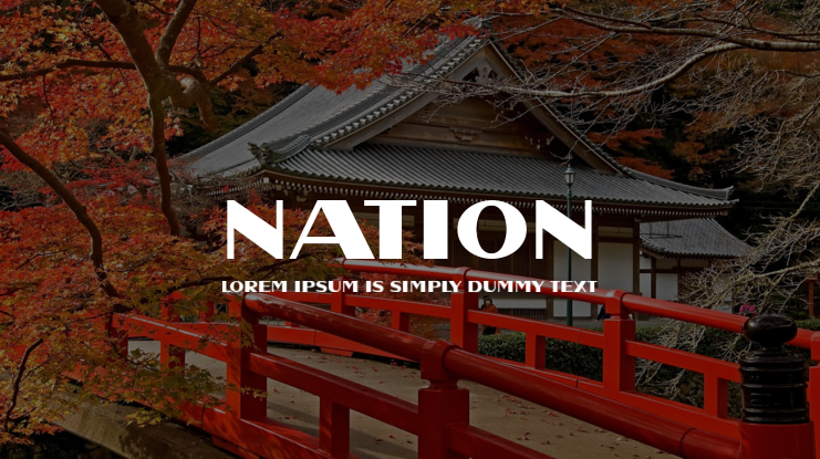 Nation Font