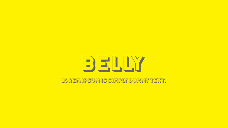 Belly Font