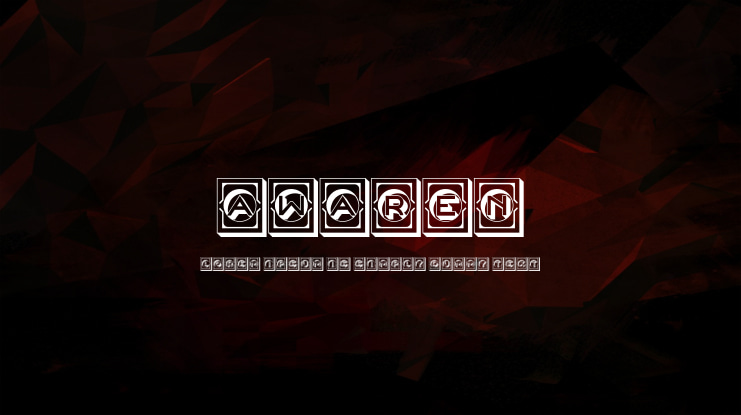 Awaren Font